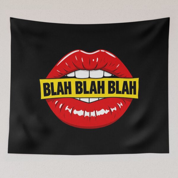 Item preview, Blah Blah Blah designed and sold by bkxxl.