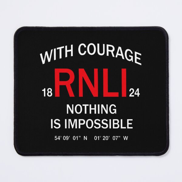 Item preview, RNLI - With Courage Nothing Is Impossible - 1824 designed and sold by thedoodlevault.