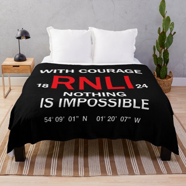Item preview, RNLI - With Courage Nothing Is Impossible - 1824 designed and sold by thedoodlevault.