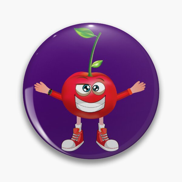 Item preview, Sarcastic Cherry Animated Character Boy Version designed and sold by ExpressiveToon.