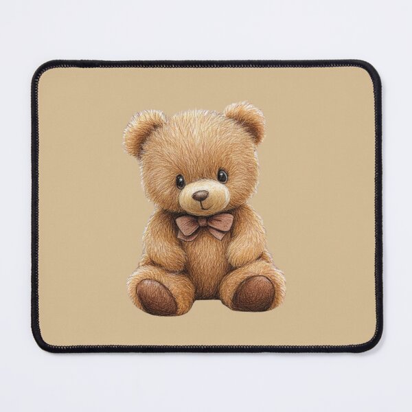 Item preview, Teddy Bear with Bow Tie designed and sold by Myra365Art.