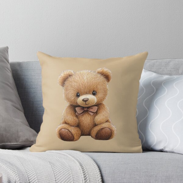 Item preview, Teddy Bear with Bow Tie designed and sold by Myra365Art.