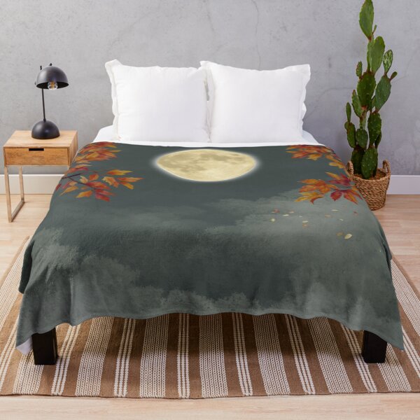Item preview, Harvest moon autumn night designed and sold by Zestypickles.