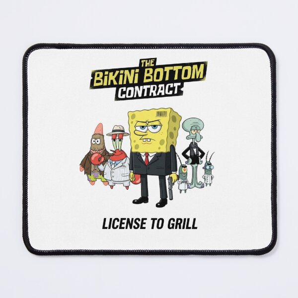 Item preview, The Bikini Bottom Hitman Agent 47 Parody Artwork designed and sold by Alaric4you.