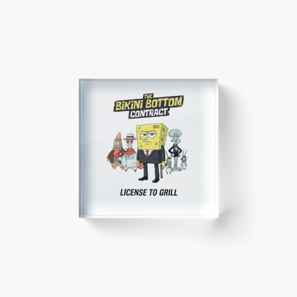 Item preview, The Bikini Bottom Hitman Agent 47 Parody Artwork designed and sold by Alaric4you.
