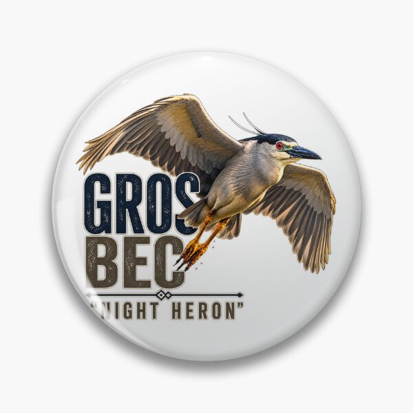 Item preview, GROS BEC — Night Heron designed and sold by Bayou Wonder.
