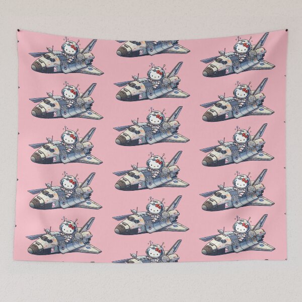 Item preview, Hello Kitty on Spaceship designed and sold by myfavoritegifts.