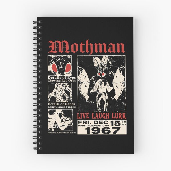 Item preview, Mothman - Live Laugh Lurk - Point Pleasant - 1967 designed and sold by thedoodlevault.