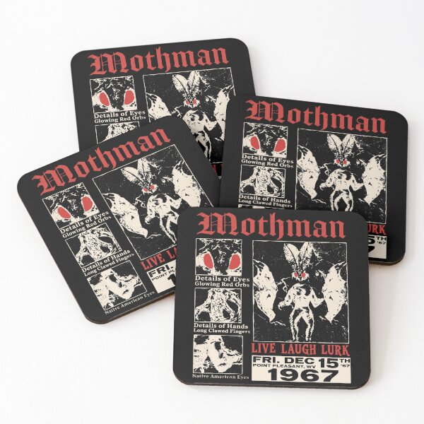 Item preview, Mothman - Live Laugh Lurk - Point Pleasant - 1967 designed and sold by thedoodlevault.