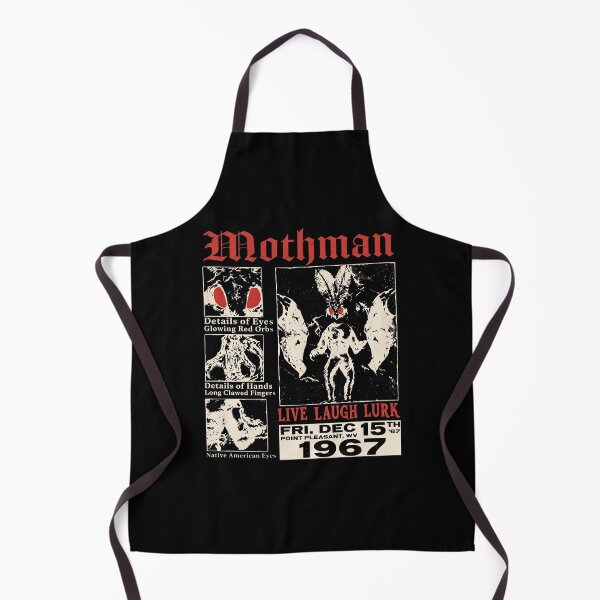 Item preview, Mothman - Live Laugh Lurk - Point Pleasant - 1967 designed and sold by thedoodlevault.
