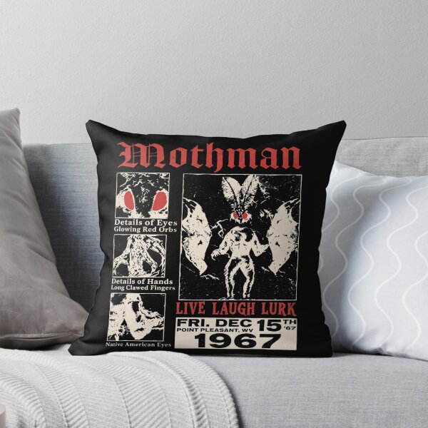 Item preview, Mothman - Live Laugh Lurk - Point Pleasant - 1967 designed and sold by thedoodlevault.