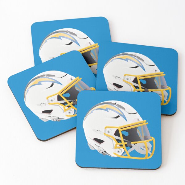 Item preview, Los Angeles Chargers Helmet designed and sold by crauzely.