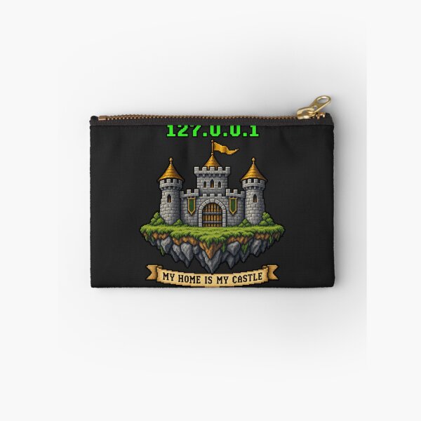 Item preview, 127.0.0.1 My Home is My Castle - Dev Retro designed and sold by WUSCHELWORKS.