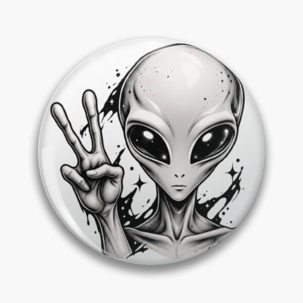 Item preview, Peace From Another Planet designed and sold by TATOXIDE.