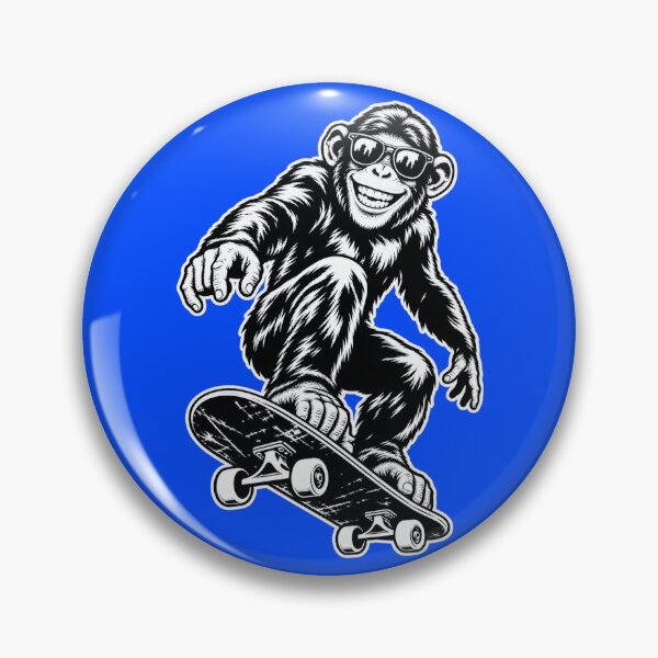 Item preview, Skateboarding Chimp designed and sold by bkxxl.