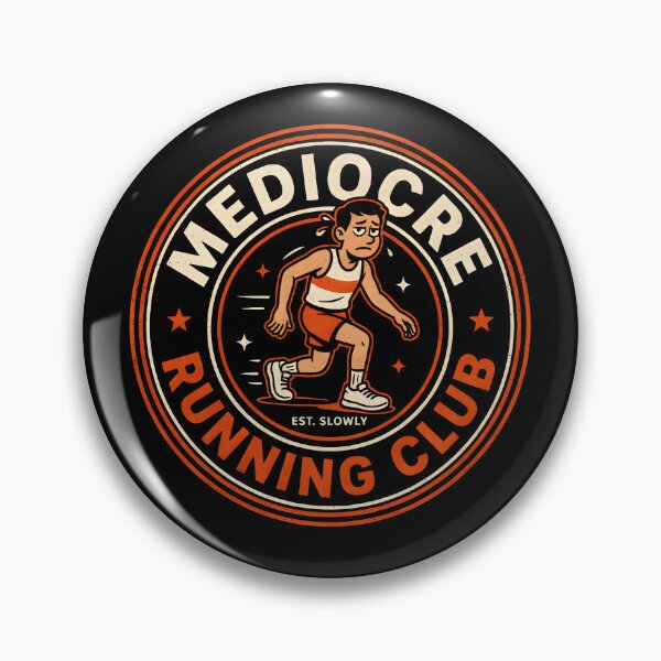 Item preview, Mediocre Running Club designed and sold by PAinTIENCE.