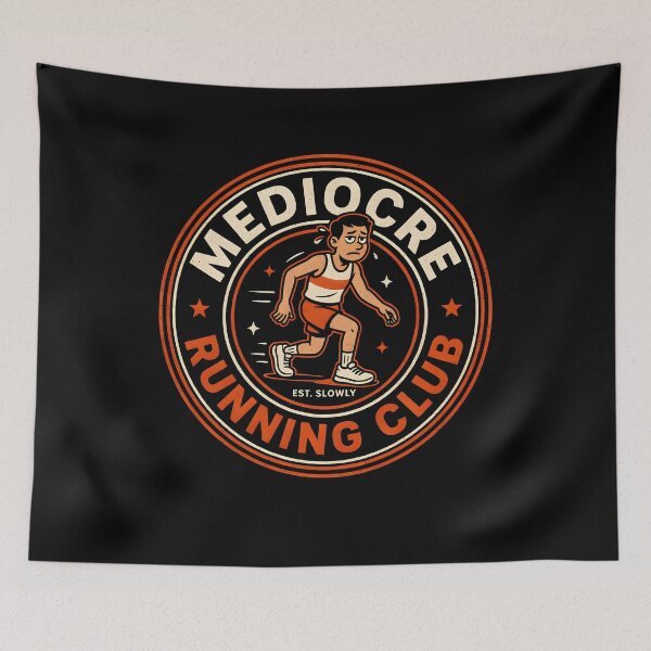Item preview, Mediocre Running Club designed and sold by PAinTIENCE.