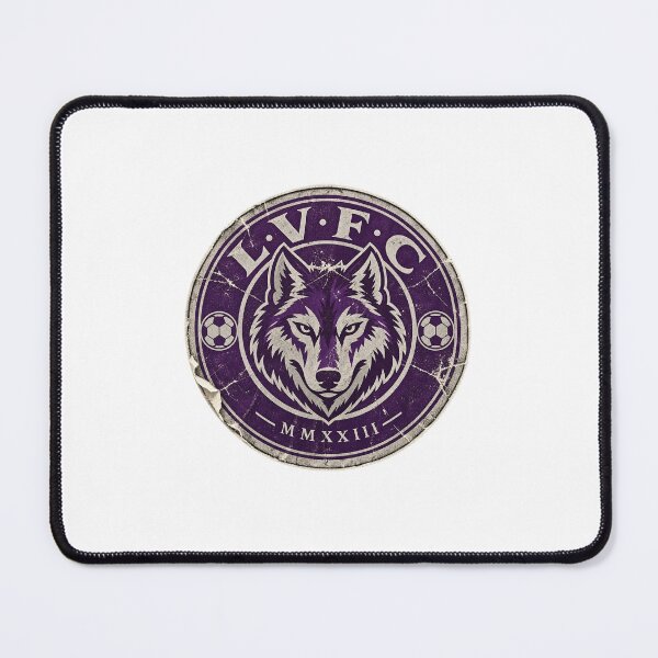 Item preview, LVFC Wolf Football Club Vintage Circular Badge MMXXIII designed and sold by DriftcoreStudio.