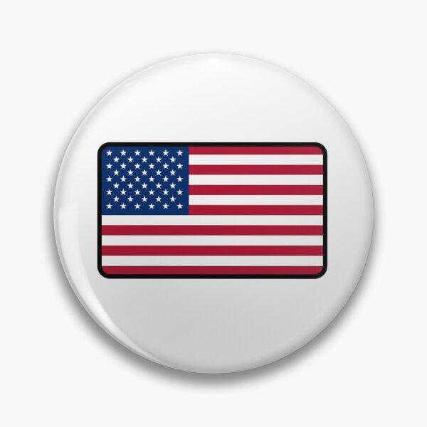 Item preview, USA Flag Sticker designed and sold by Vintage Letter Stickers.