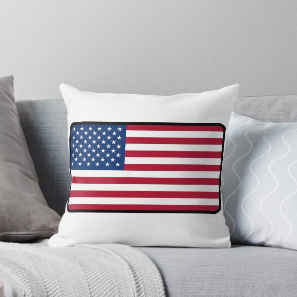 Item preview, USA Flag Sticker designed and sold by Vintage Letter Stickers.