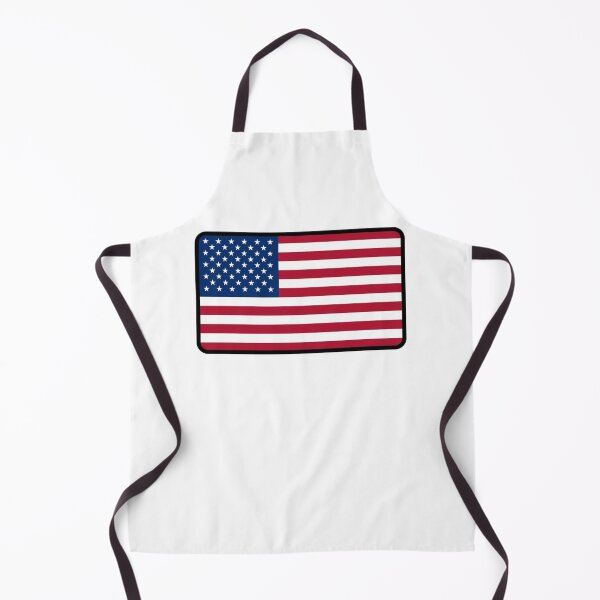 Item preview, USA Flag Sticker designed and sold by Vintage Letter Stickers.