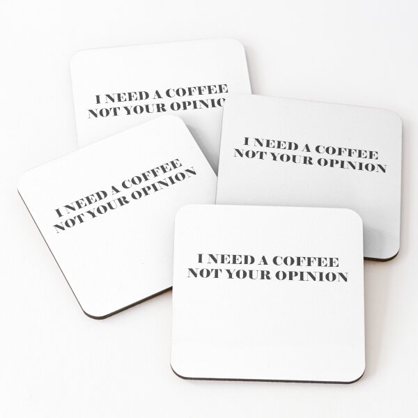 Item preview, i need a coffee not your opinion designed and sold by Kasia1987t.