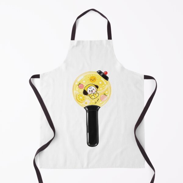 Item preview, Cute Yellow Puppy Lightstick – Kawaii Chibi Music Design designed and sold by Polarisofficial.