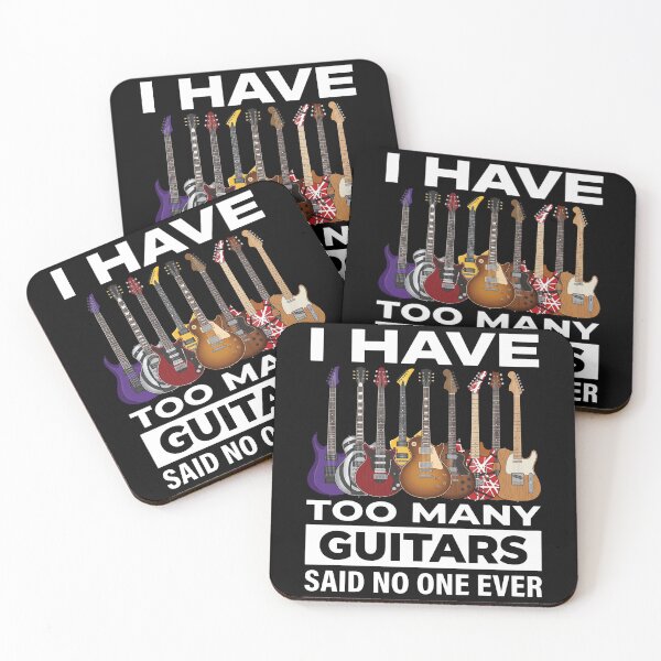 Item preview, I Have Too Many Guitars Said No One Ever - Guitar Collection designed and sold by thedoodlevault.