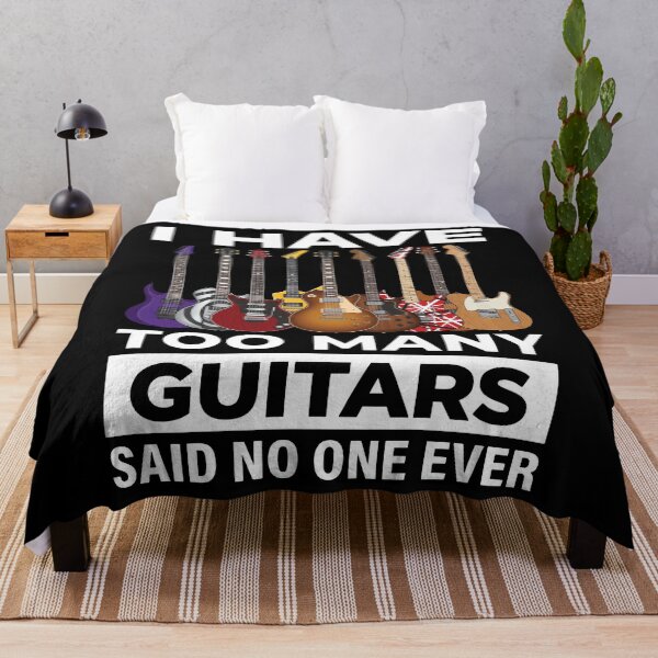 Item preview, I Have Too Many Guitars Said No One Ever - Guitar Collection designed and sold by thedoodlevault.