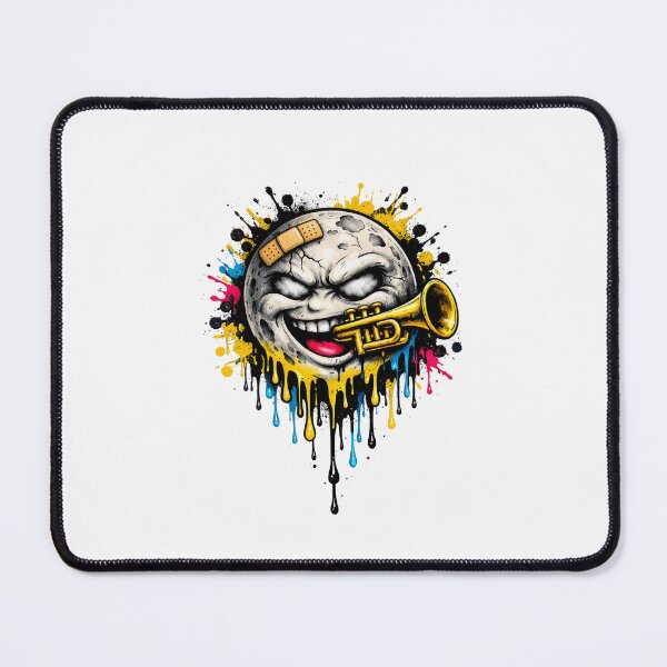 Item preview, Brass Monster Paint Drip Graffiti designed and sold by UrbanKosi.