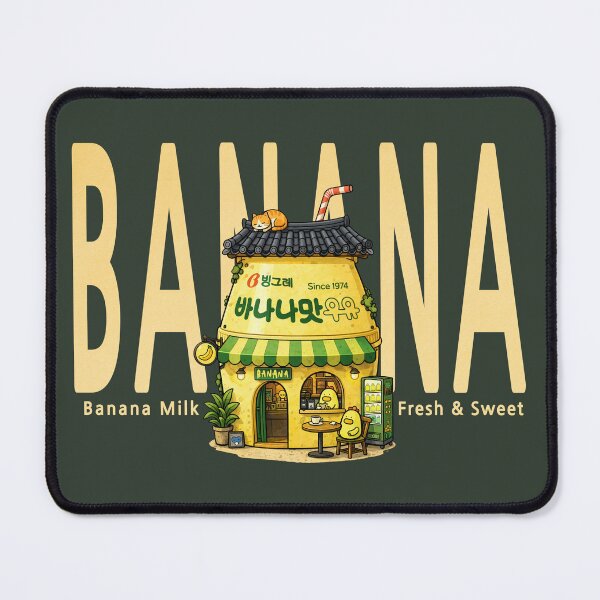 Item preview, Korean Banana Milk Cafe designed and sold by Namidesignkr.
