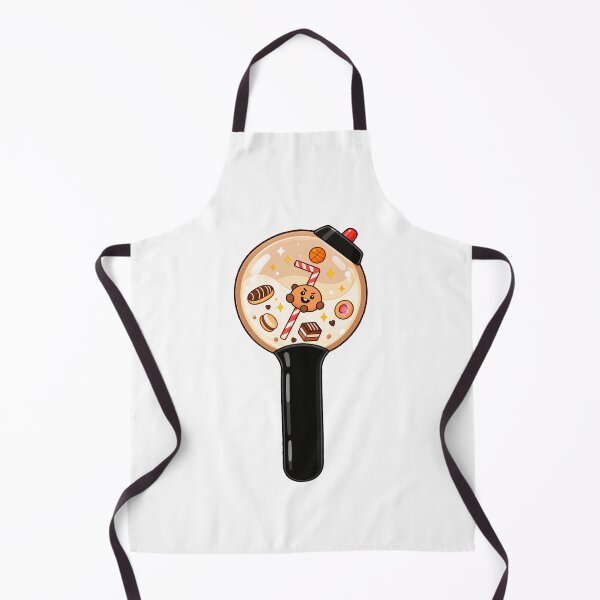 Item preview, Cute Brown Cookie Lightstick – Kawaii Chibi Dessert Design designed and sold by Polarisofficial.