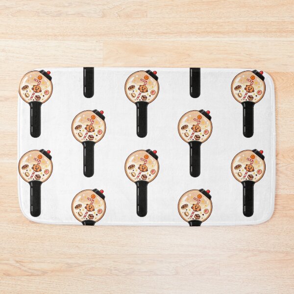 Item preview, Cute Brown Cookie Lightstick – Kawaii Chibi Dessert Design designed and sold by Polarisofficial.
