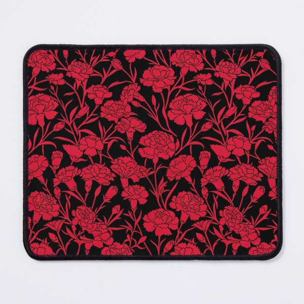 Item preview, Crimson Carnation Floral Pattern designed and sold by Owcomm.