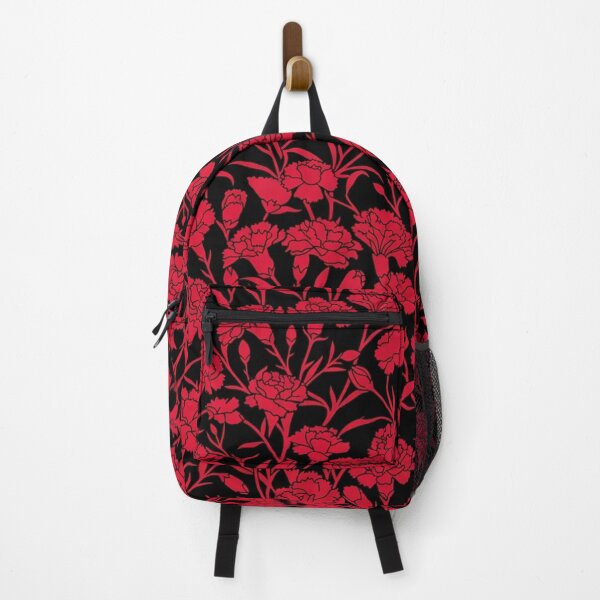 Item preview, Crimson Carnation Floral Pattern designed and sold by Owcomm.