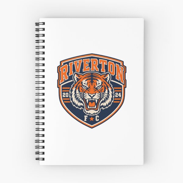 Item preview, Riverton FC Tiger Mascot Varsity Patch 2024 designed and sold by DriftcoreStudio.