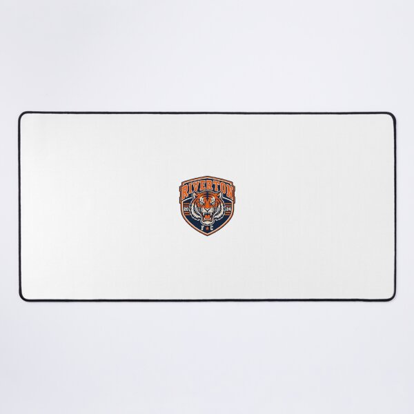 Item preview, Riverton FC Tiger Mascot Varsity Patch 2024 designed and sold by DriftcoreStudio.
