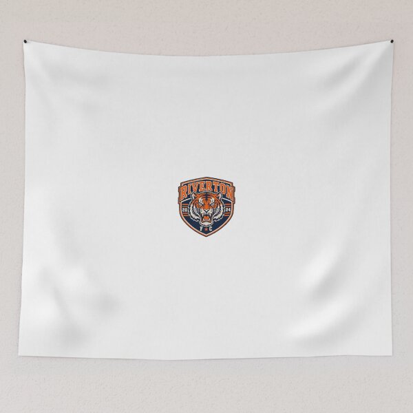 Item preview, Riverton FC Tiger Mascot Varsity Patch 2024 designed and sold by DriftcoreStudio.
