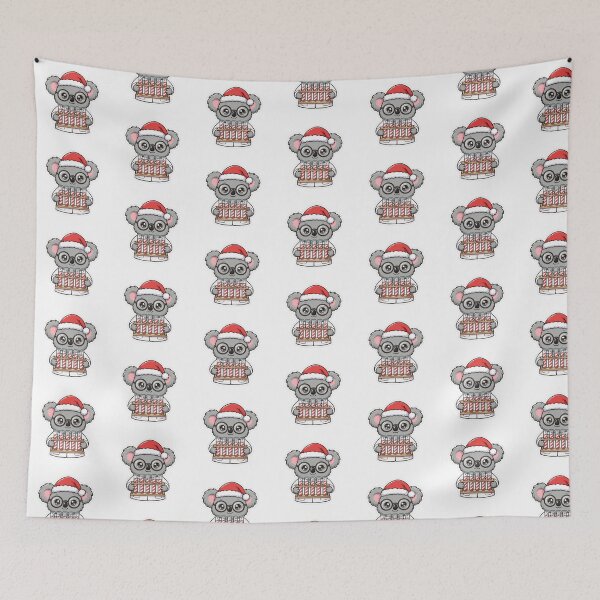 Item preview, Santa Koala Candy Cane Science Lab designed and sold by Wildlife-Walk.