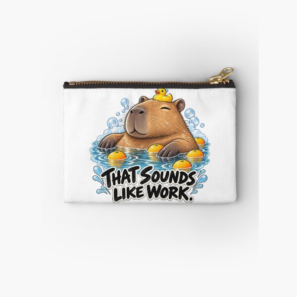 Item preview, That Sounds Like Work – Funny Capybara designed and sold by BAD TASTE CLUB.