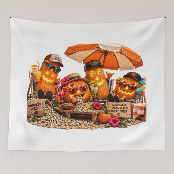 Item preview, Pumpkin Vibes Beach Party designed and sold by DansCreations42.