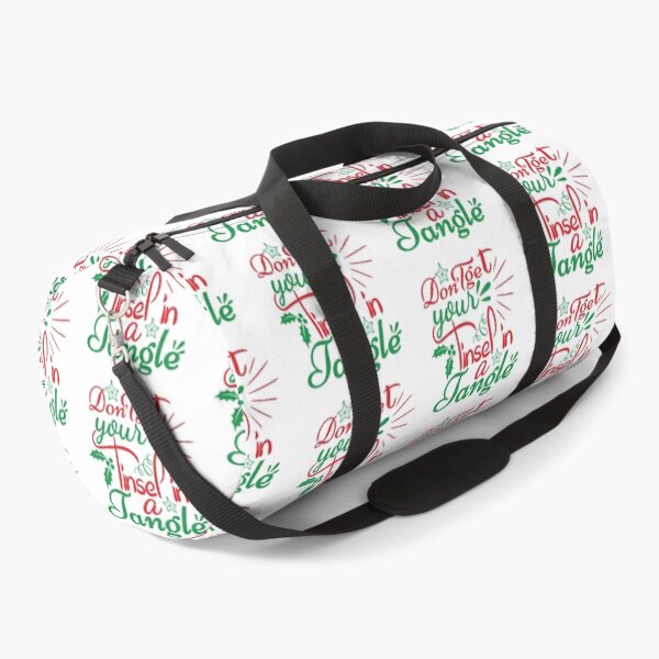 Item preview, Don’t Get Your Tinsel in a Tangle Funny Christmas Quote designed and sold by FuzionRaptor.