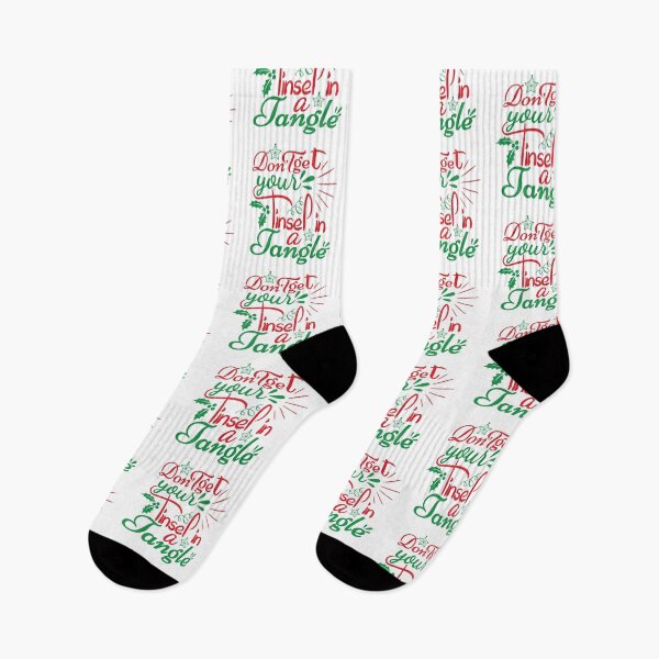 Item preview, Don’t Get Your Tinsel in a Tangle Funny Christmas Quote designed and sold by FuzionRaptor.