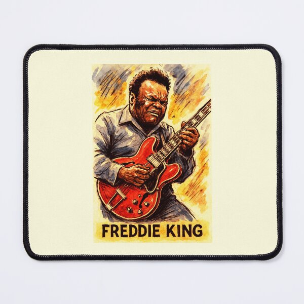 Item preview, Freddie King - Chicago Blues Fan designed and sold by Sarcastic designs.