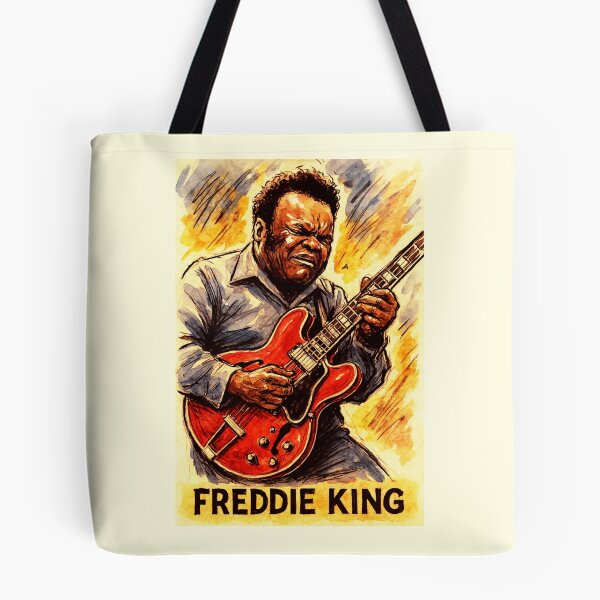 Item preview, Freddie King - Chicago Blues Fan designed and sold by Sarcastic designs.