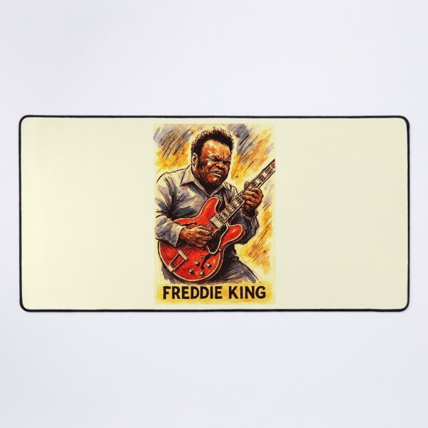 Item preview, Freddie King - Chicago Blues Fan designed and sold by Sarcastic designs.