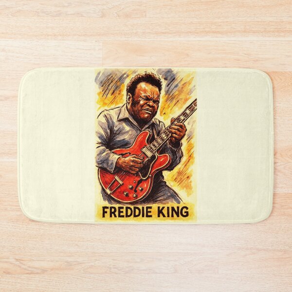 Item preview, Freddie King - Chicago Blues Fan designed and sold by Sarcastic designs.