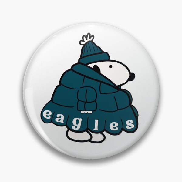 Item preview, Philadelphia Eagles Snoopy in a Puffer Jacket designed and sold by gardenstatestudio.