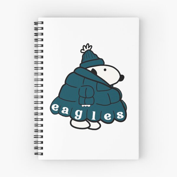 Item preview, Philadelphia Eagles Snoopy in a Puffer Jacket designed and sold by gardenstatestudio.