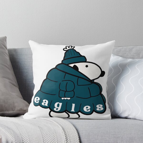 Item preview, Philadelphia Eagles Snoopy in a Puffer Jacket designed and sold by gardenstatestudio.